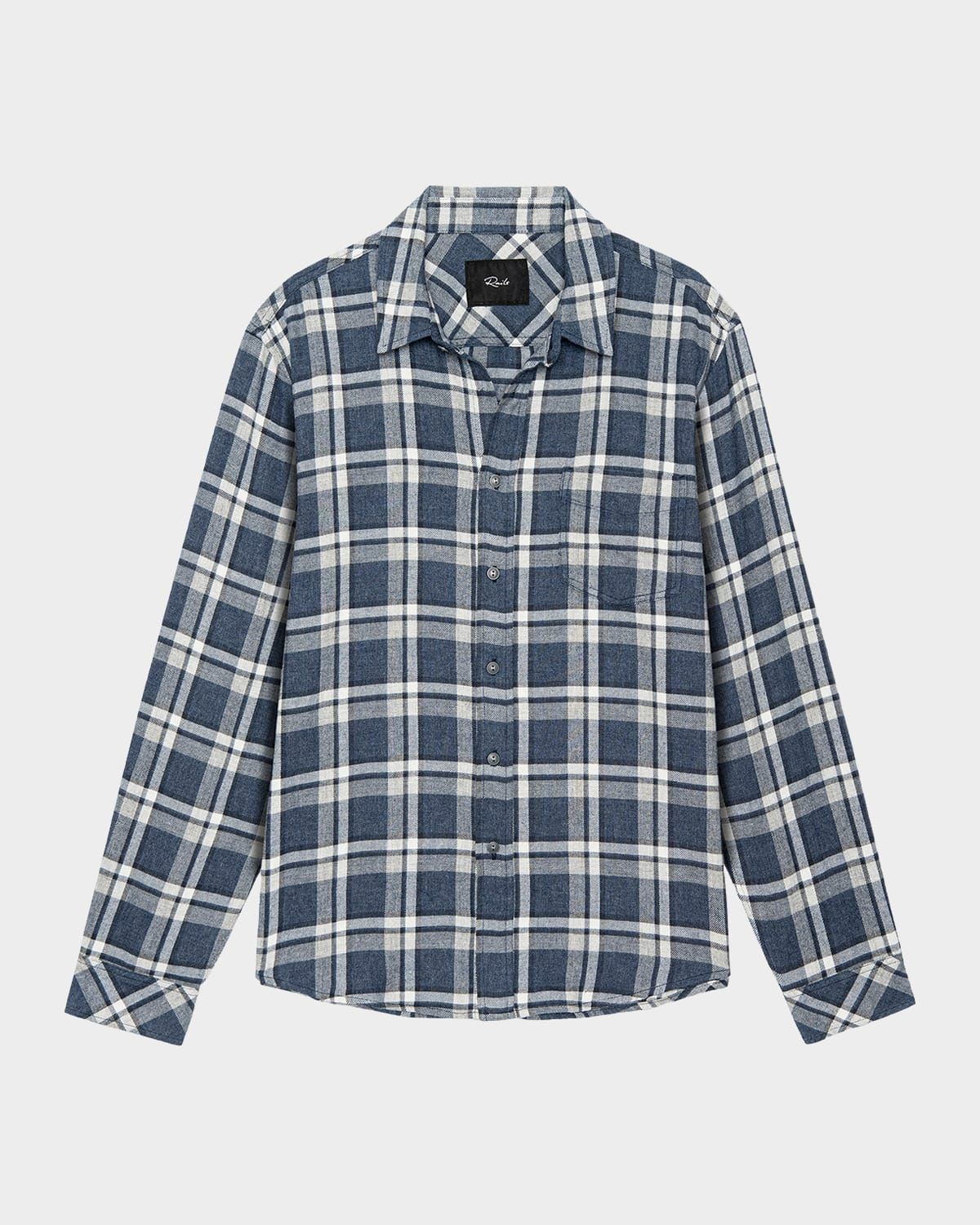 Men & apos;s Lennox Brushed Cotton Plaid Button-Down Shirt