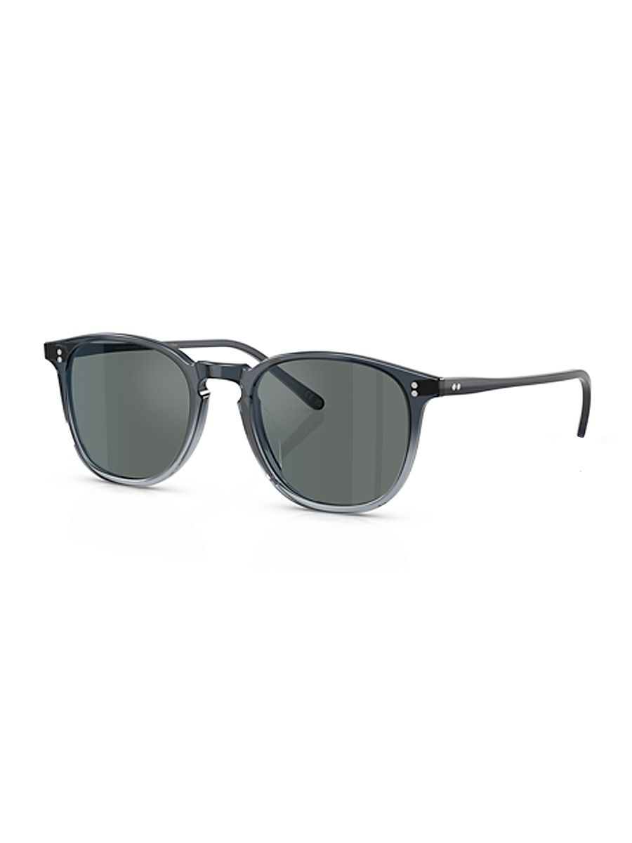 Men's Finley 1993 50MM Aviator Sunglasses - Blue Gold