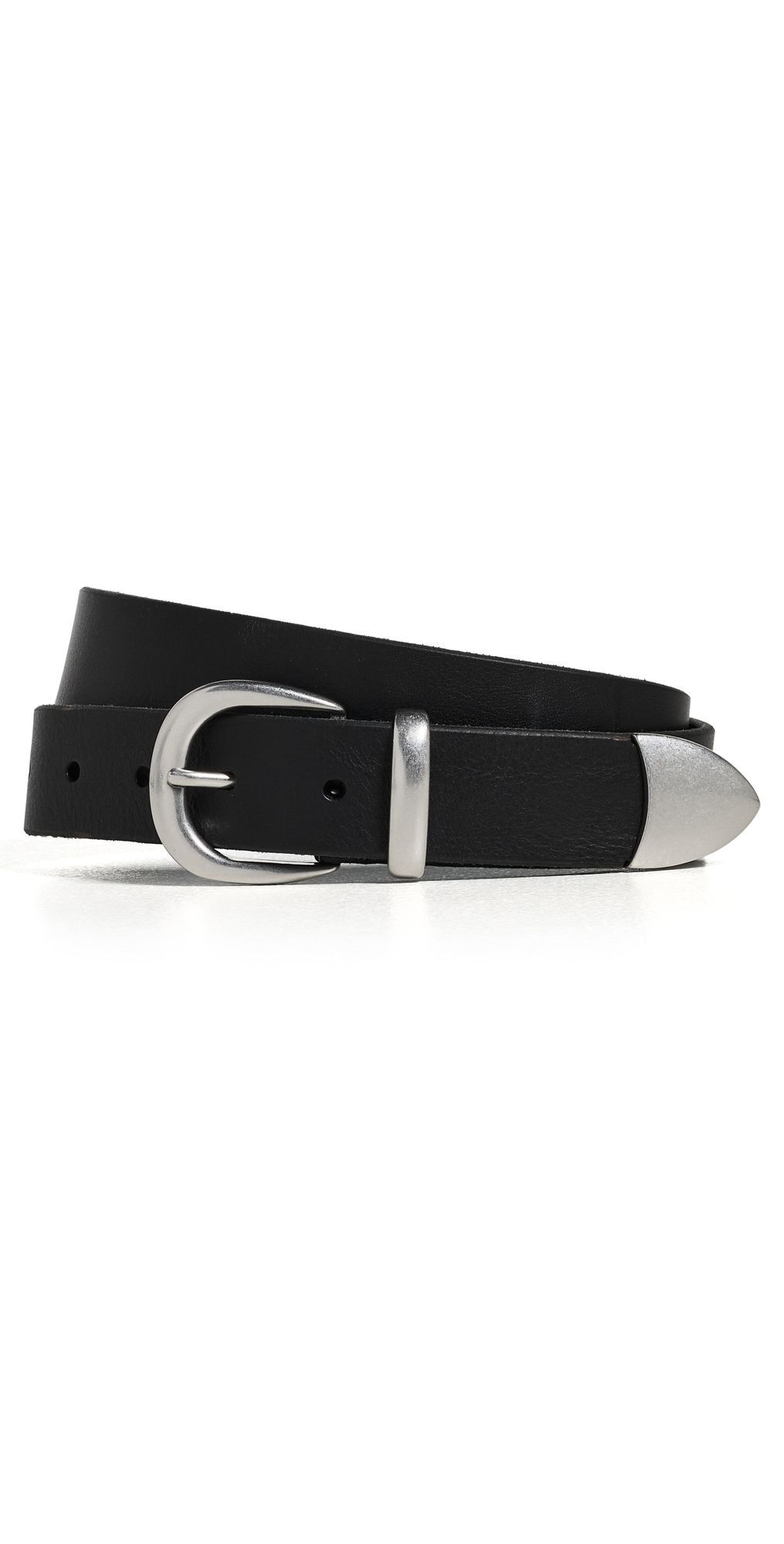 Knickerbocker Western Bridle Leather Belt Black 32