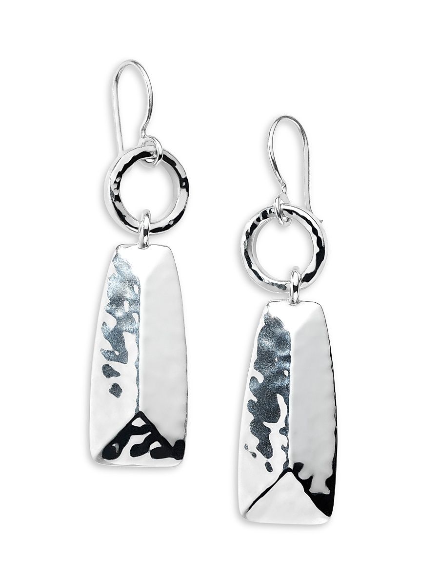 Women's Classico Sterling Silver Drop Earrings - Silver