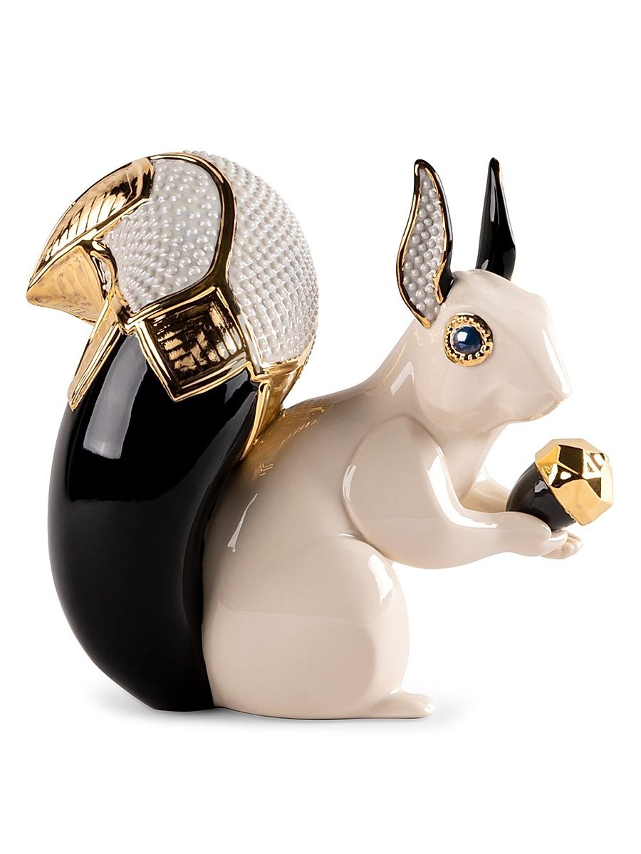 Squirrel Jewel Sculpture