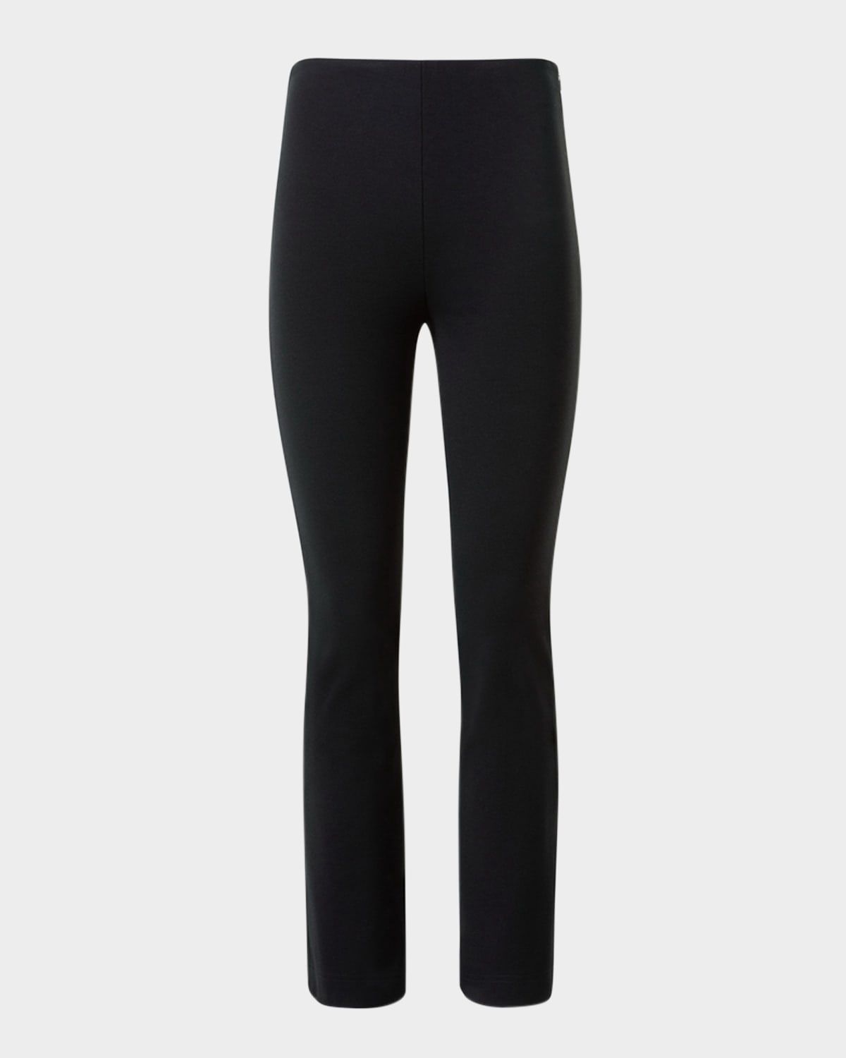 Cindy Signature Jersey Bootcut-Leg Ankle Pants