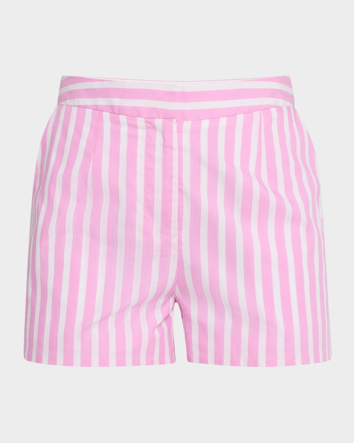 Theo Stripe Poplin Shorts