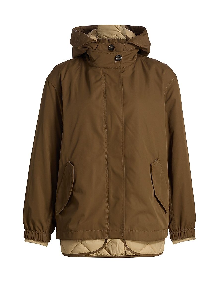 Women's Taki Convertible Jacket - Brown - Size Large