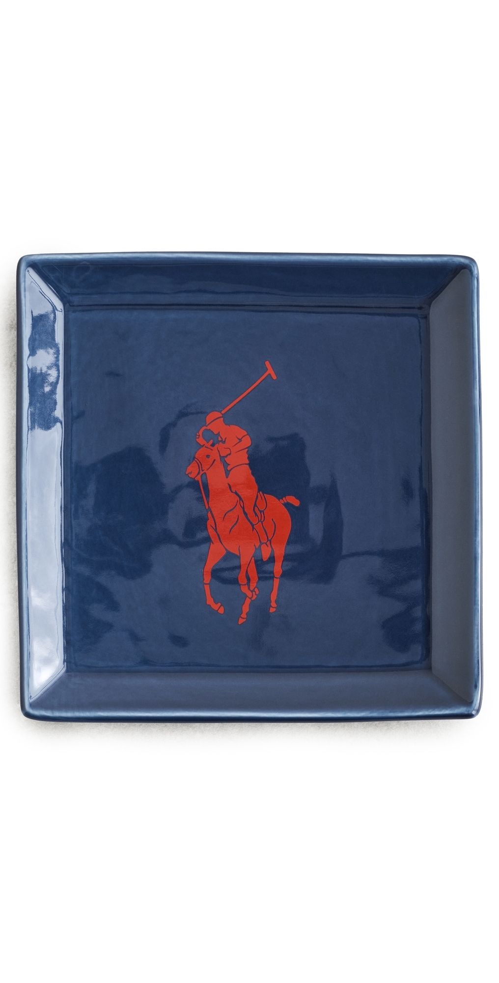 Polo Ralph Lauren Polo Icon Trinket Tray Navy/Red One Size