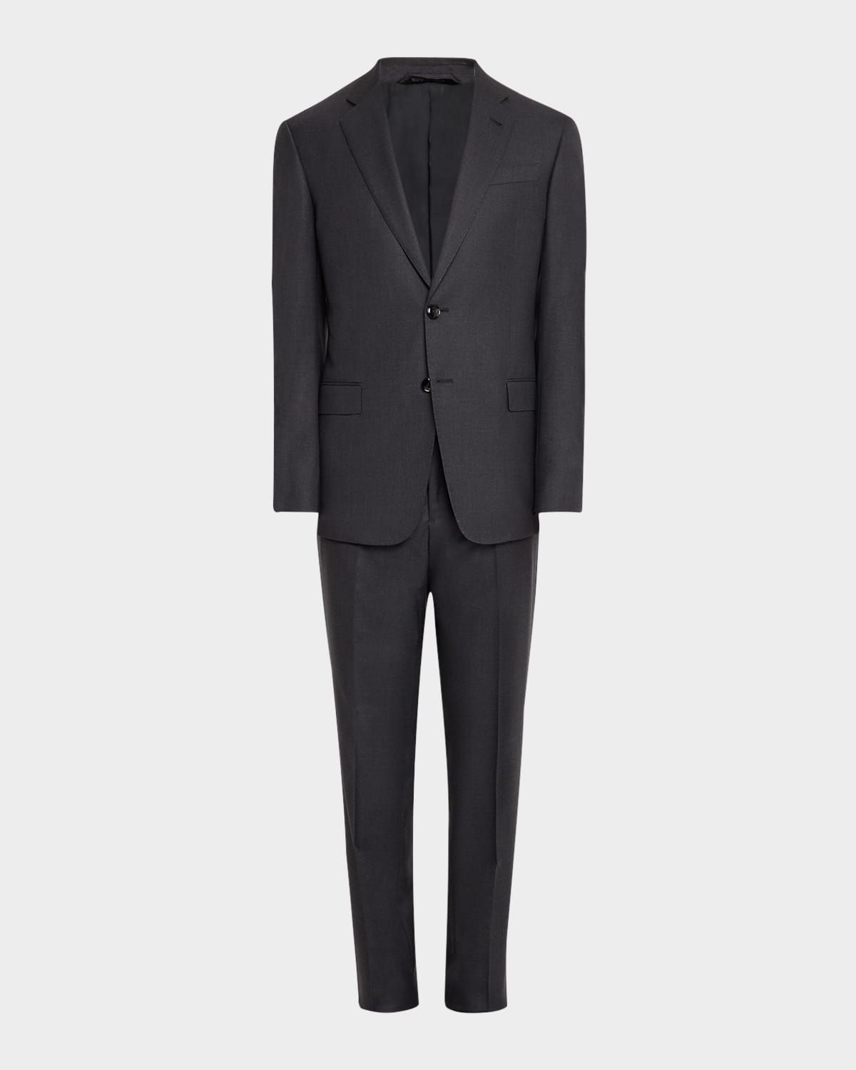 Mne & apos;s Basic Wool Two-Piece Suit