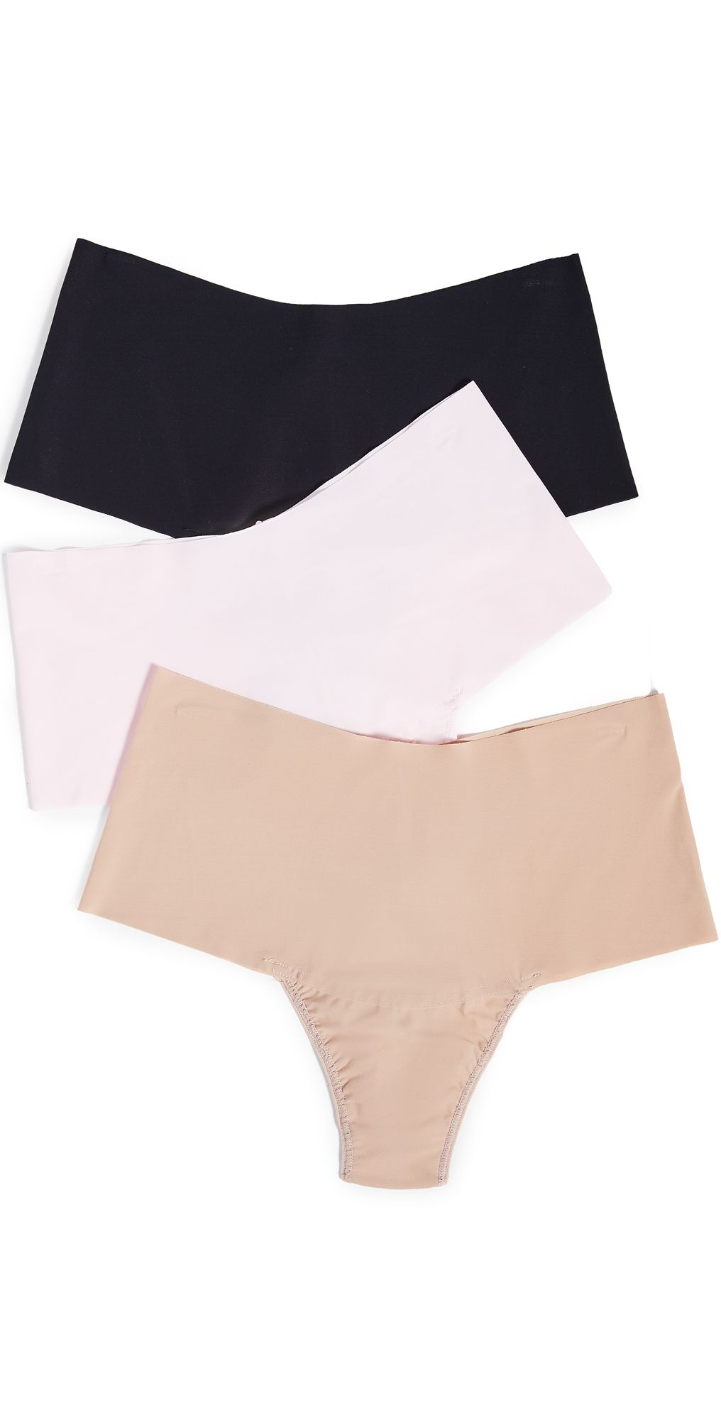 Hanky Panky Godiva High Rise 3 Pack Black/Taupe/Bliss M