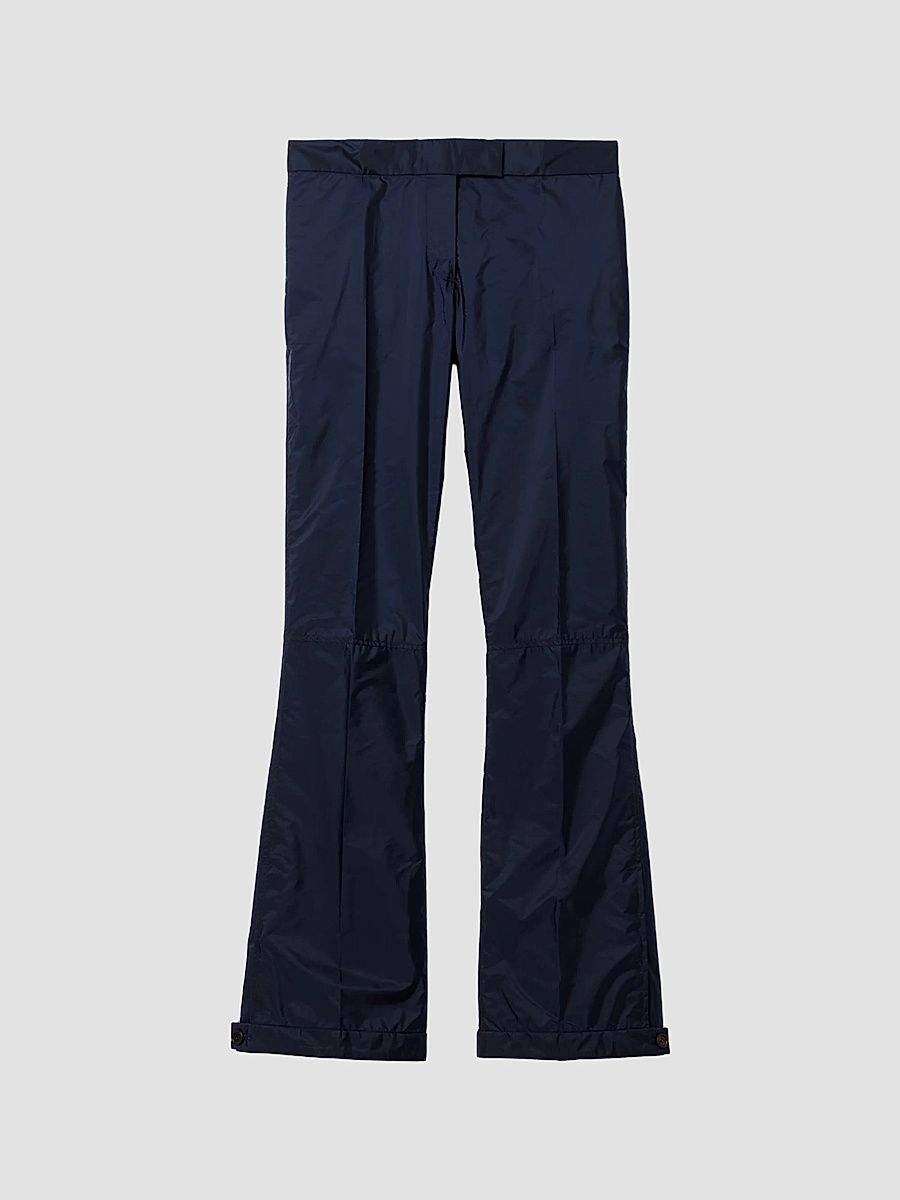 Miu Miu Women's Technical Fabric Pants - Blue - Size 0