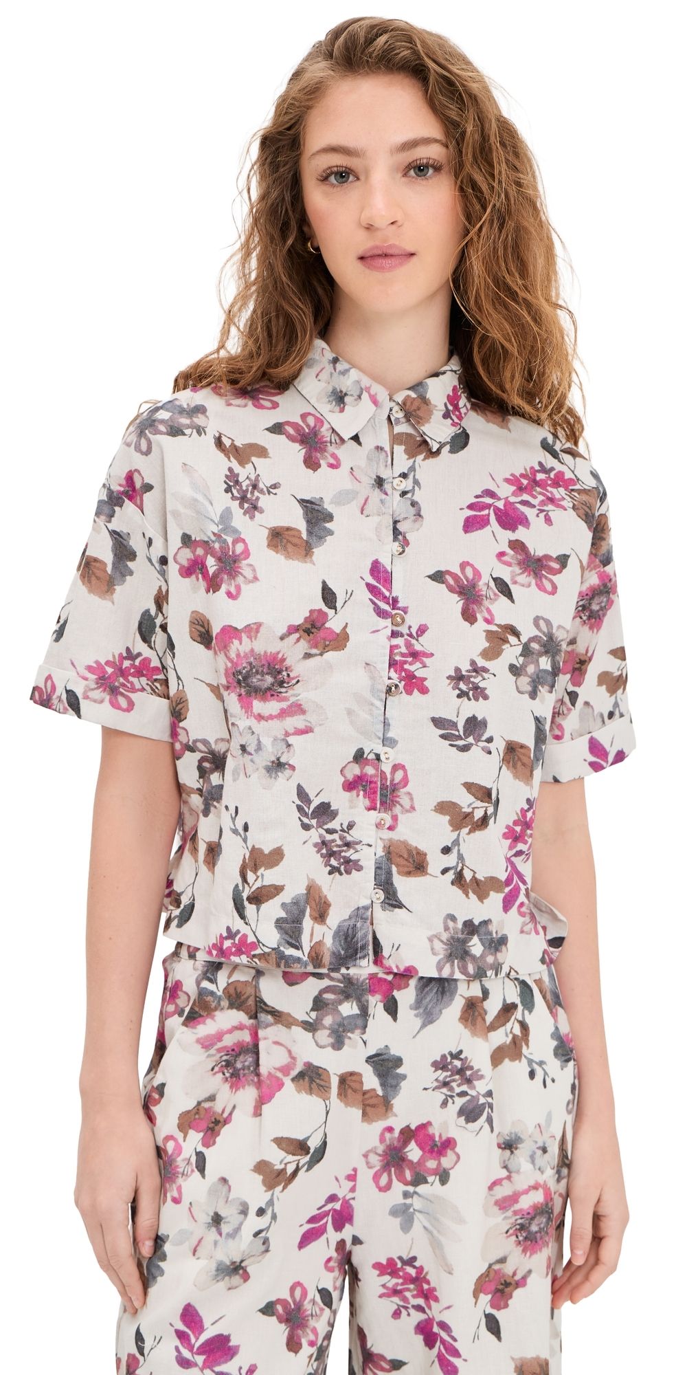 Cleobella Cleobella x Loverly Grey Jenni Top Amapola Print XS