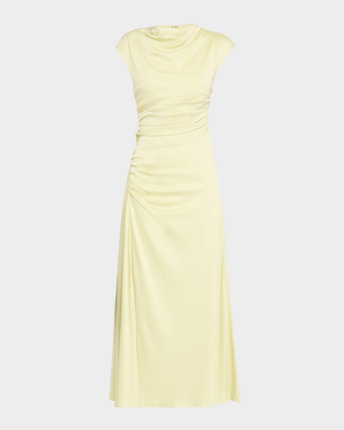Burke Draped Midi Dress