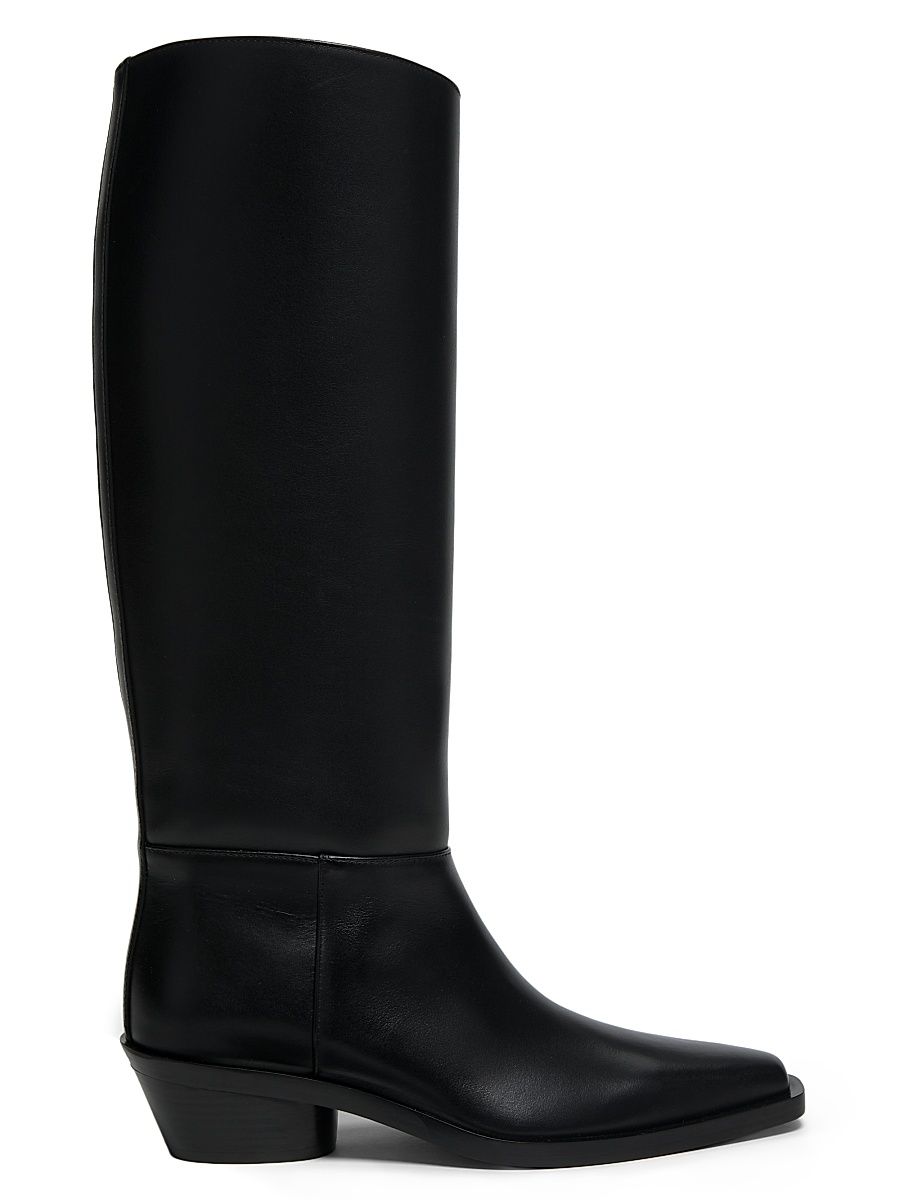 Women's Bronco 40MM Knee High Boots - Black - Size 10.5
