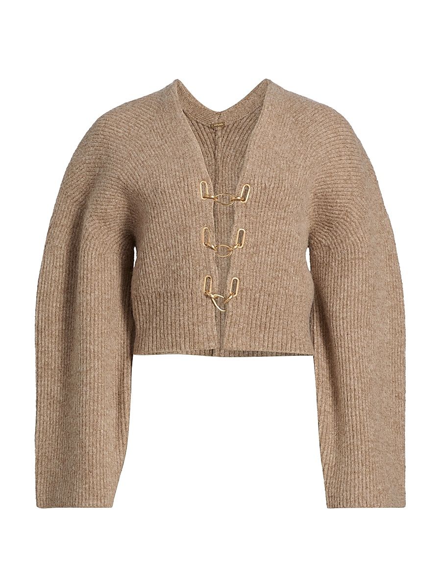 Women's Mayalu Chain Cardigan - Beach Melange - Size XS