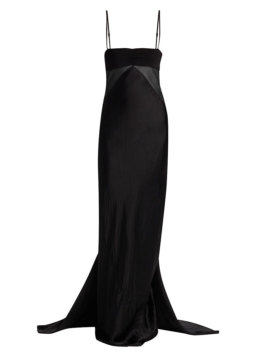 Women's Combo Slip Gown - Black - Size 8