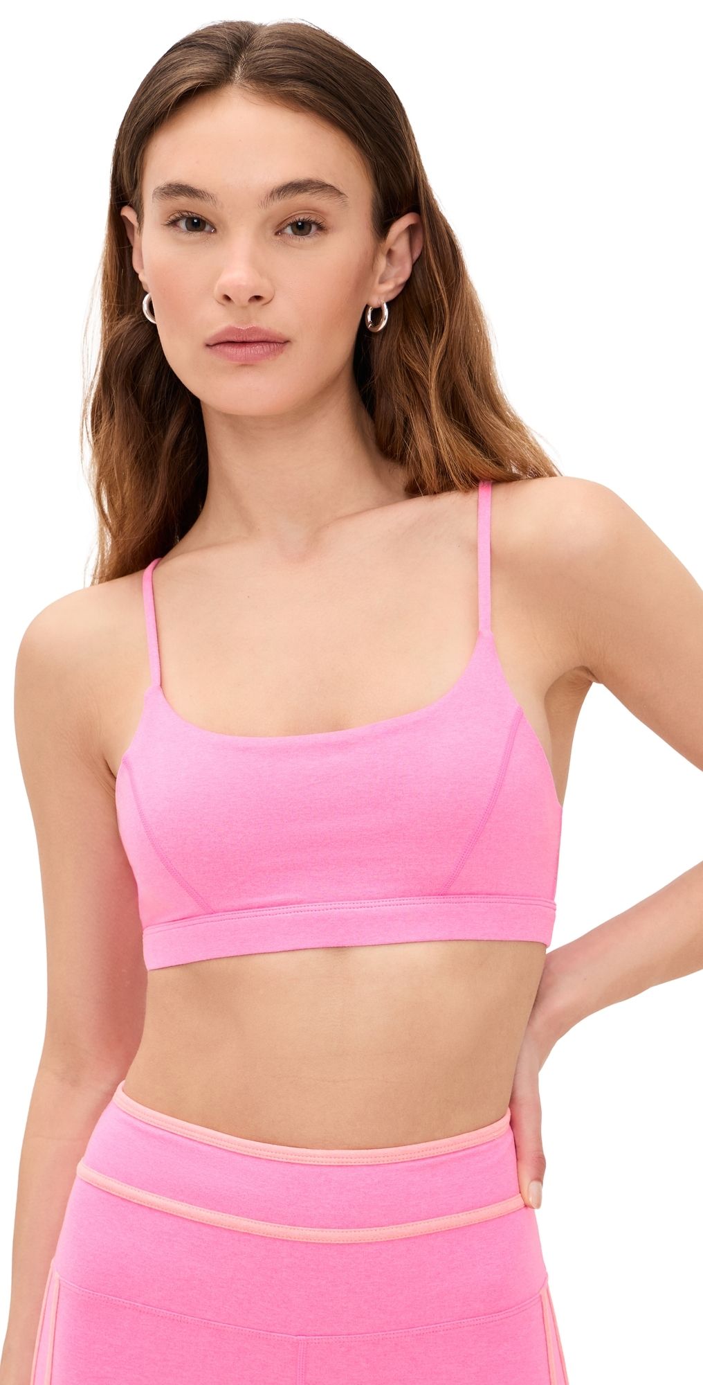 Beach Riot Sara Top Shoreline Pink S