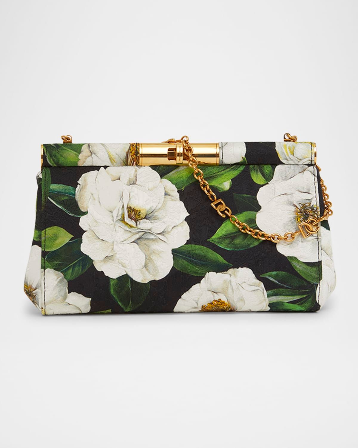 Marlene Small Flower-Print Clutch Bag