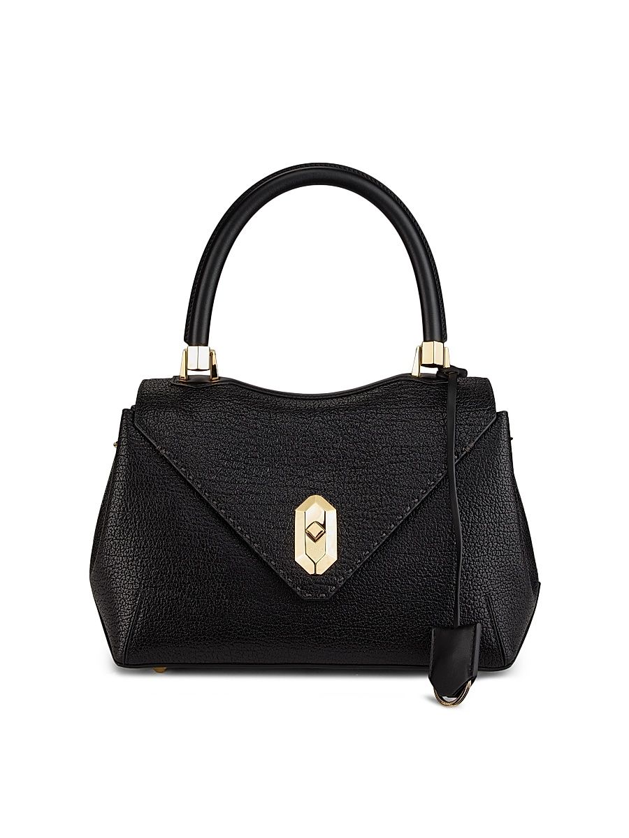 Women's Le Confident Leather Crossbody Bag - Black