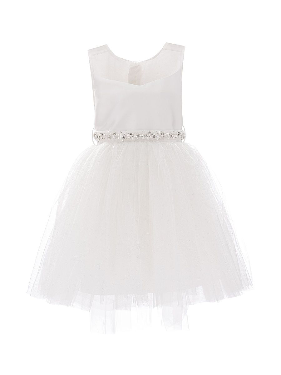 Little Girl's & Girl's Sabrina Dress - White - Size 8