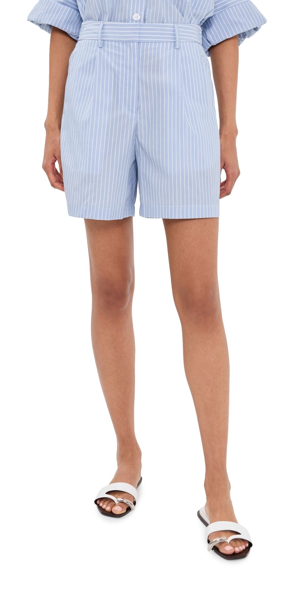 TWP Henry St. Shorts Blue Haven/White 4
