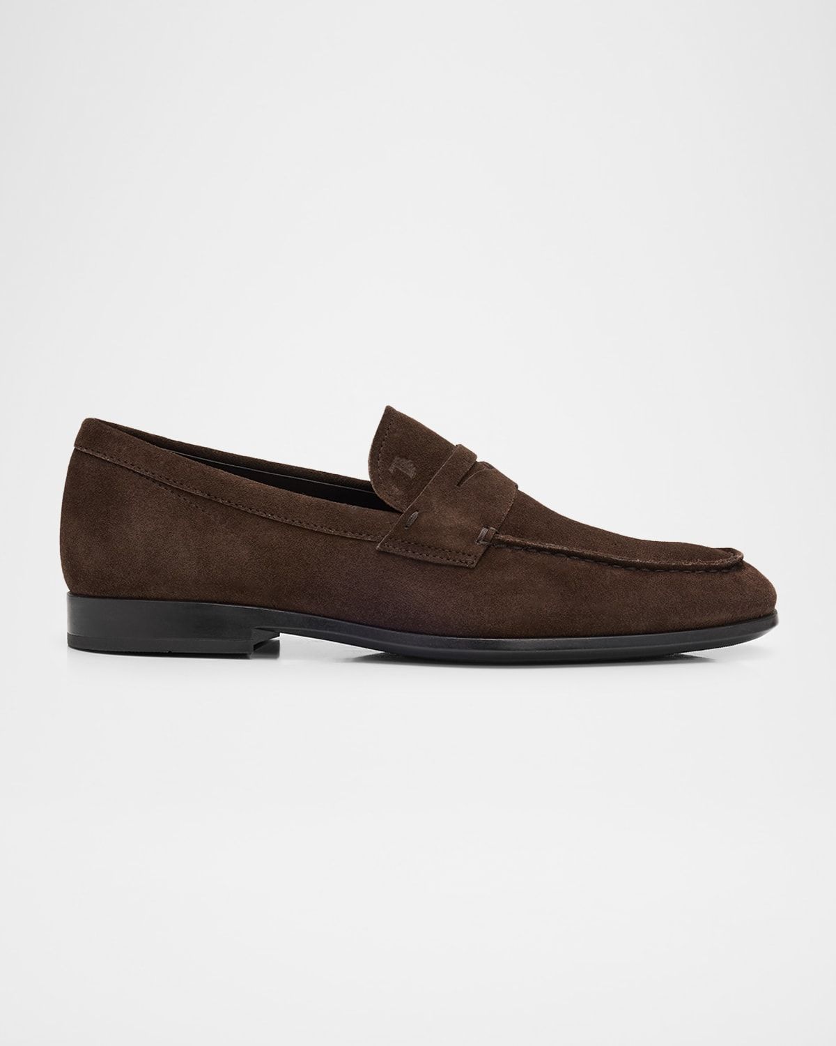 Men & apos;s Suede Penny Loafers
