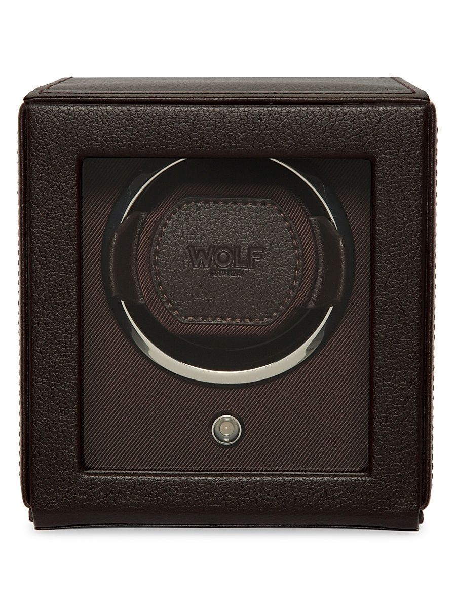 Cub Watch Winder With Cover - Brown