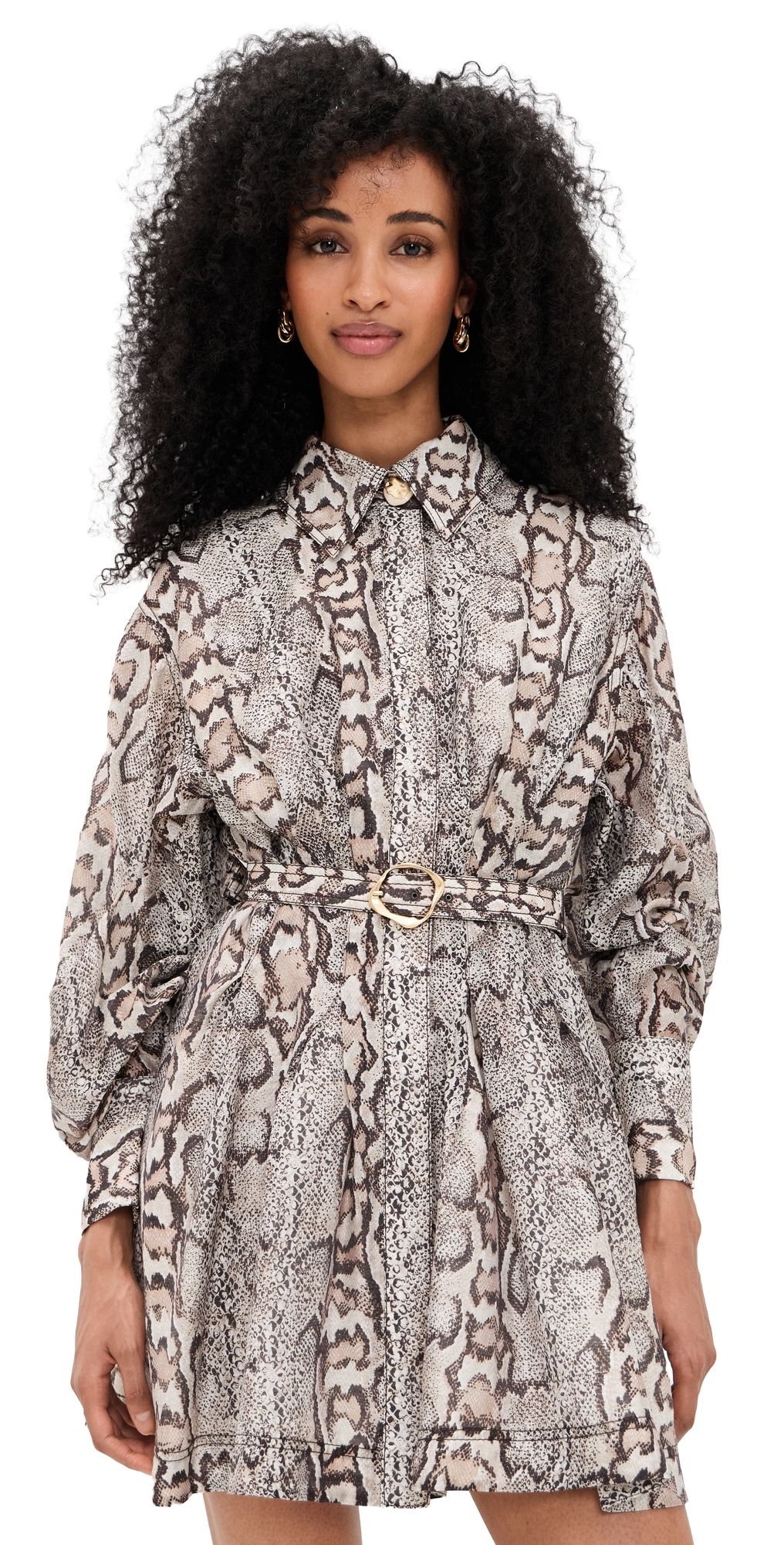 Aje Murphie Mini Dress Savana 8