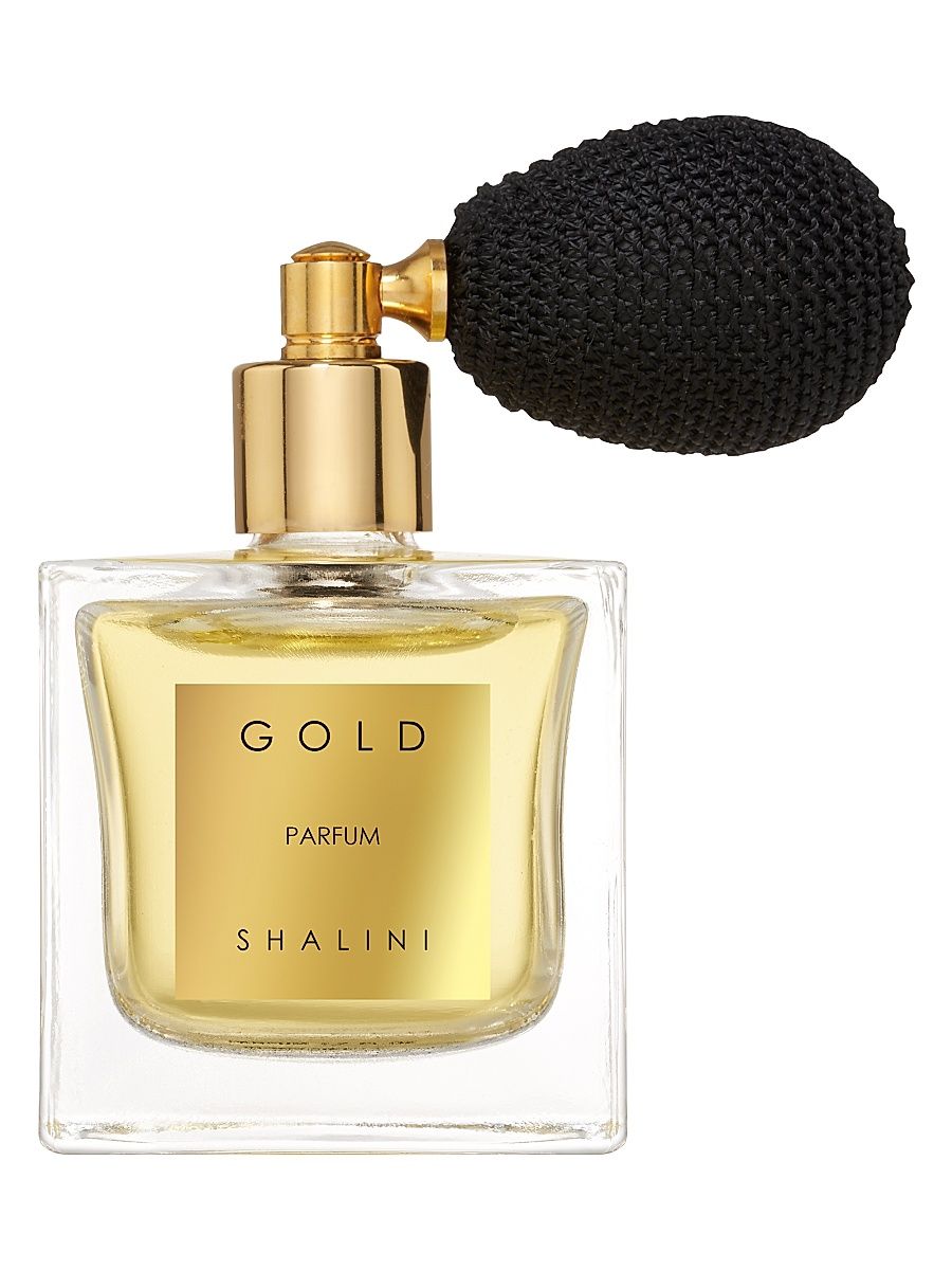 Women's Gold Parfum Cubique Bulb Atomizer - Size 1.7 oz