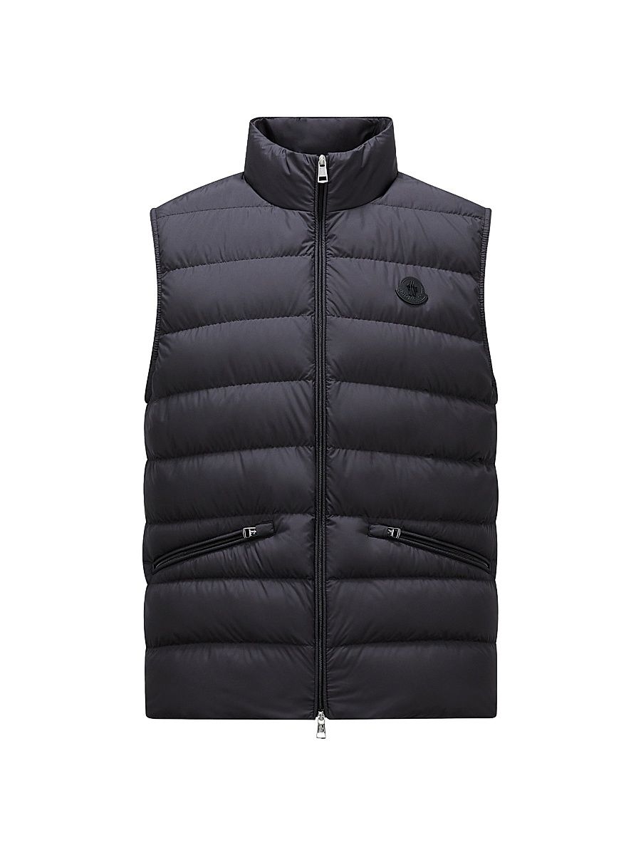 Men's Lechtal Puffer Vest - Black - Size XXXXXL
