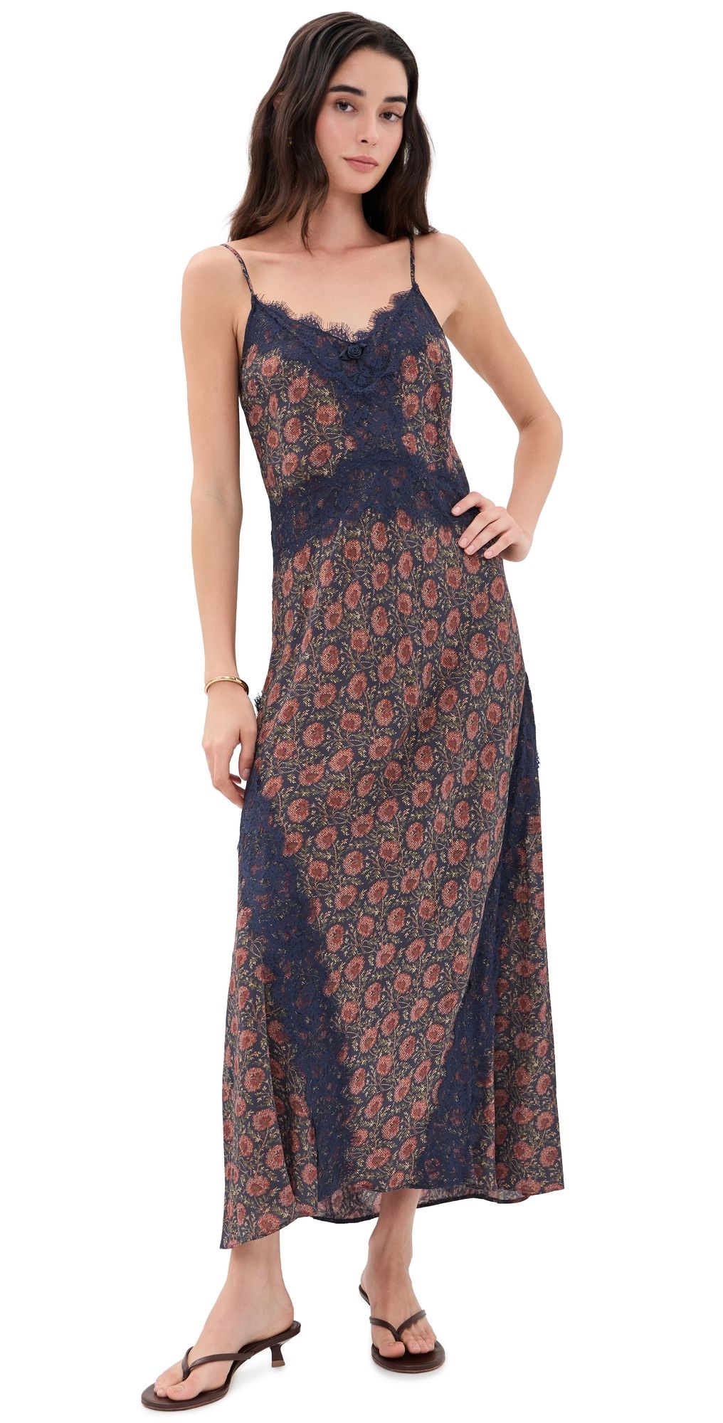 Hill House Home The Francesca Dress Chrysanthemum Chintz XXL