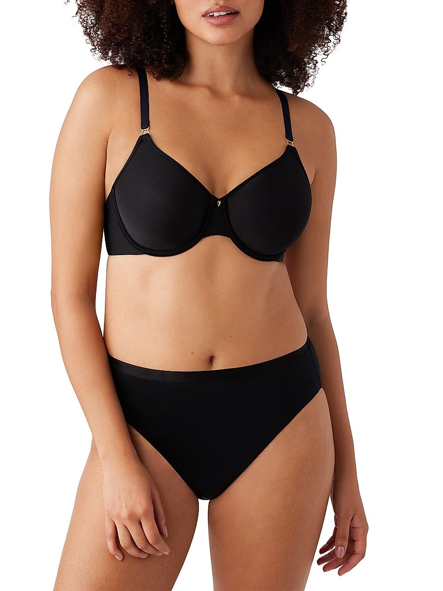 Women's Simply Done Spacer T-Shirt Bra - Black - Size 36G