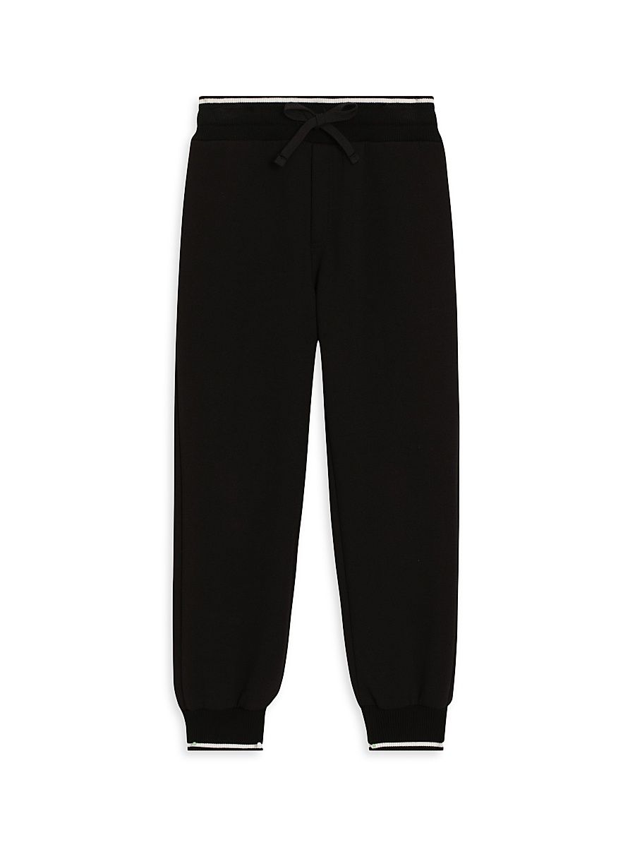 Little Boy's & Boy's Cotton Fleece Joggers - Nero - Size 12
