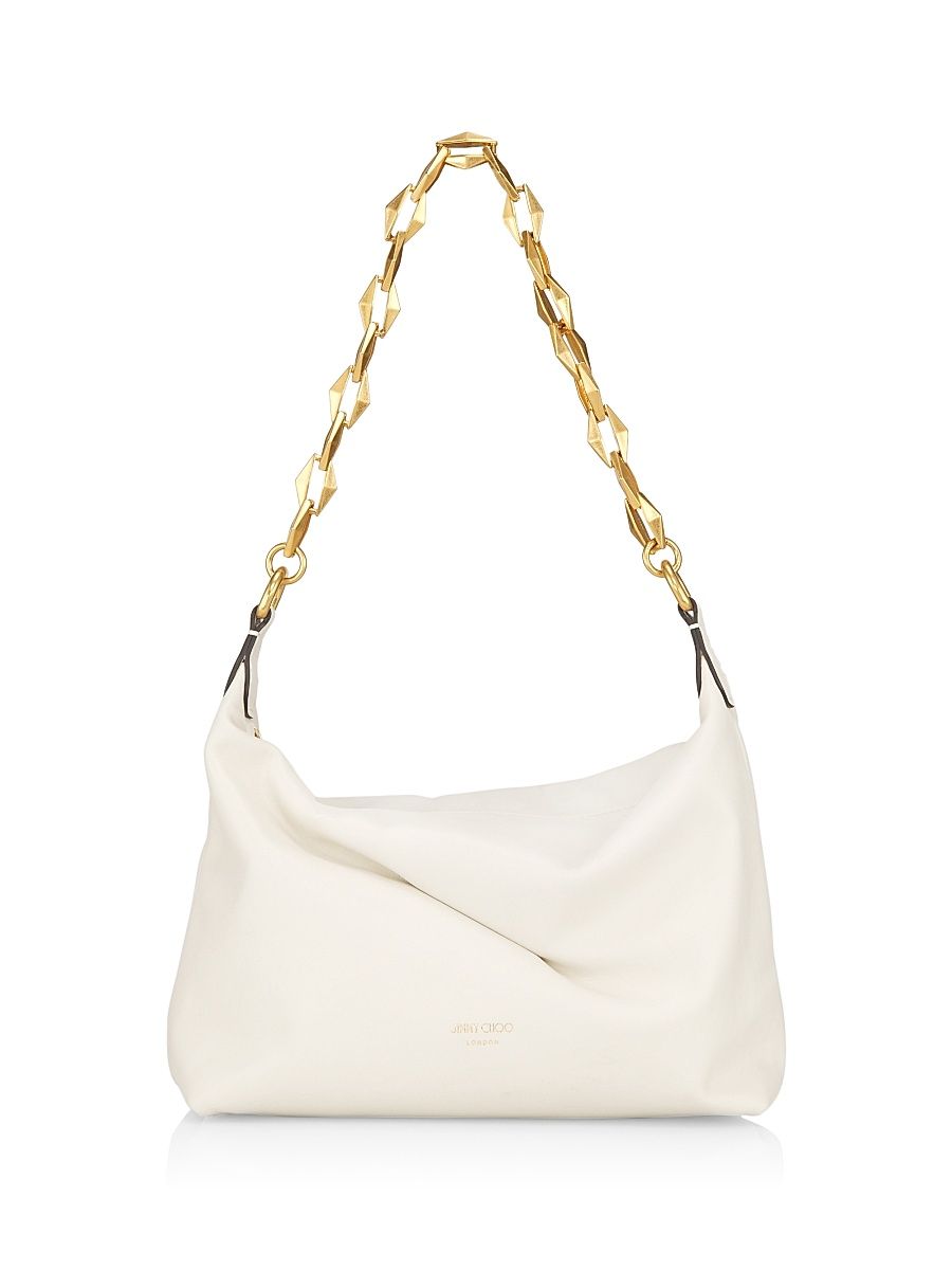 Women's Diamond Soft Hobo/S Shoulder Bag - Latte Gold