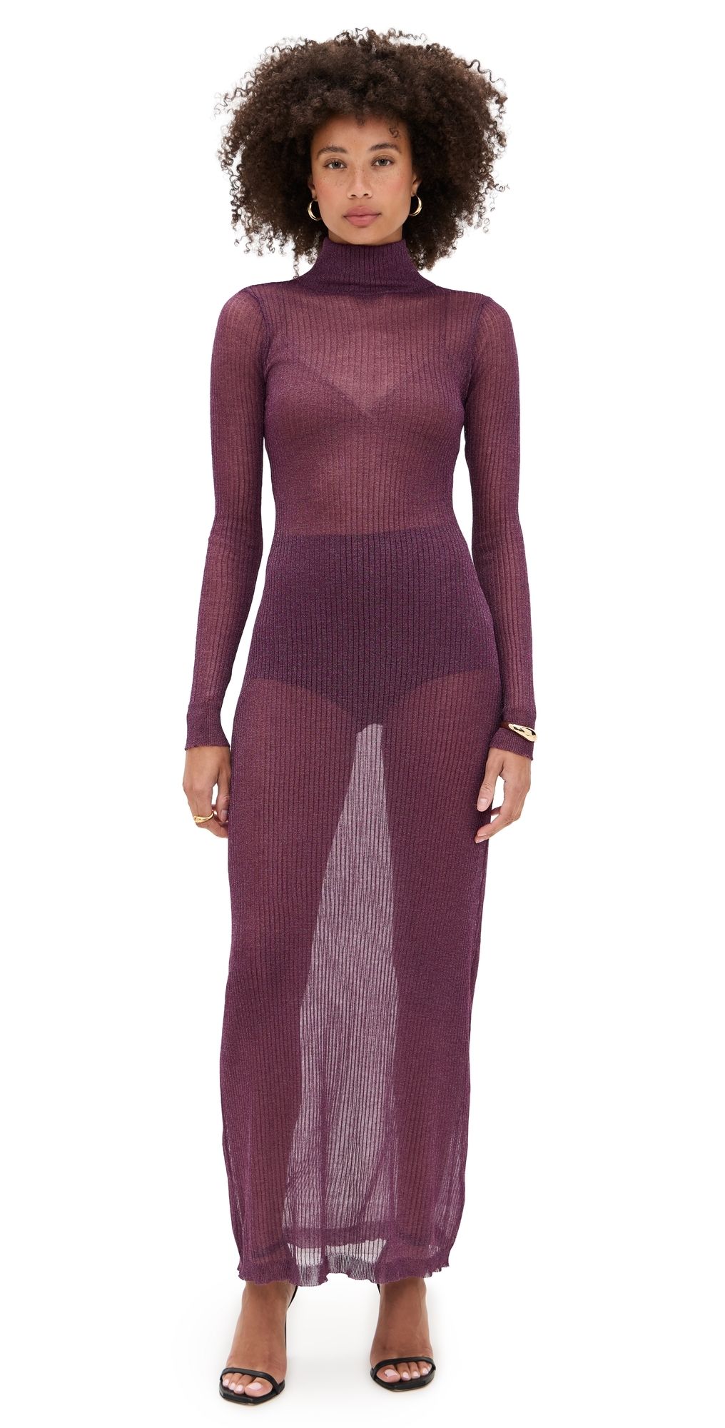 AFRM Vilas Dress Fig L