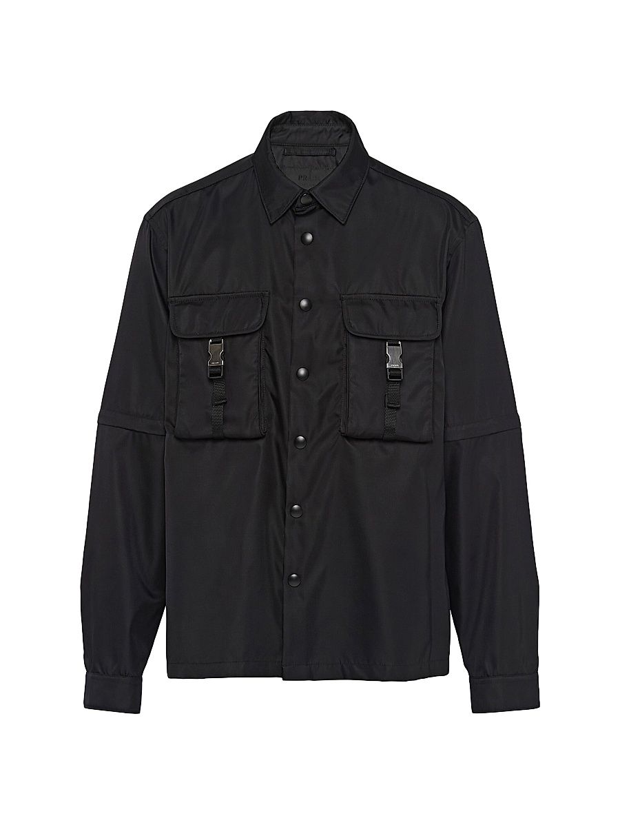 Men's Re-Nylon Shirt - Black - Size Large