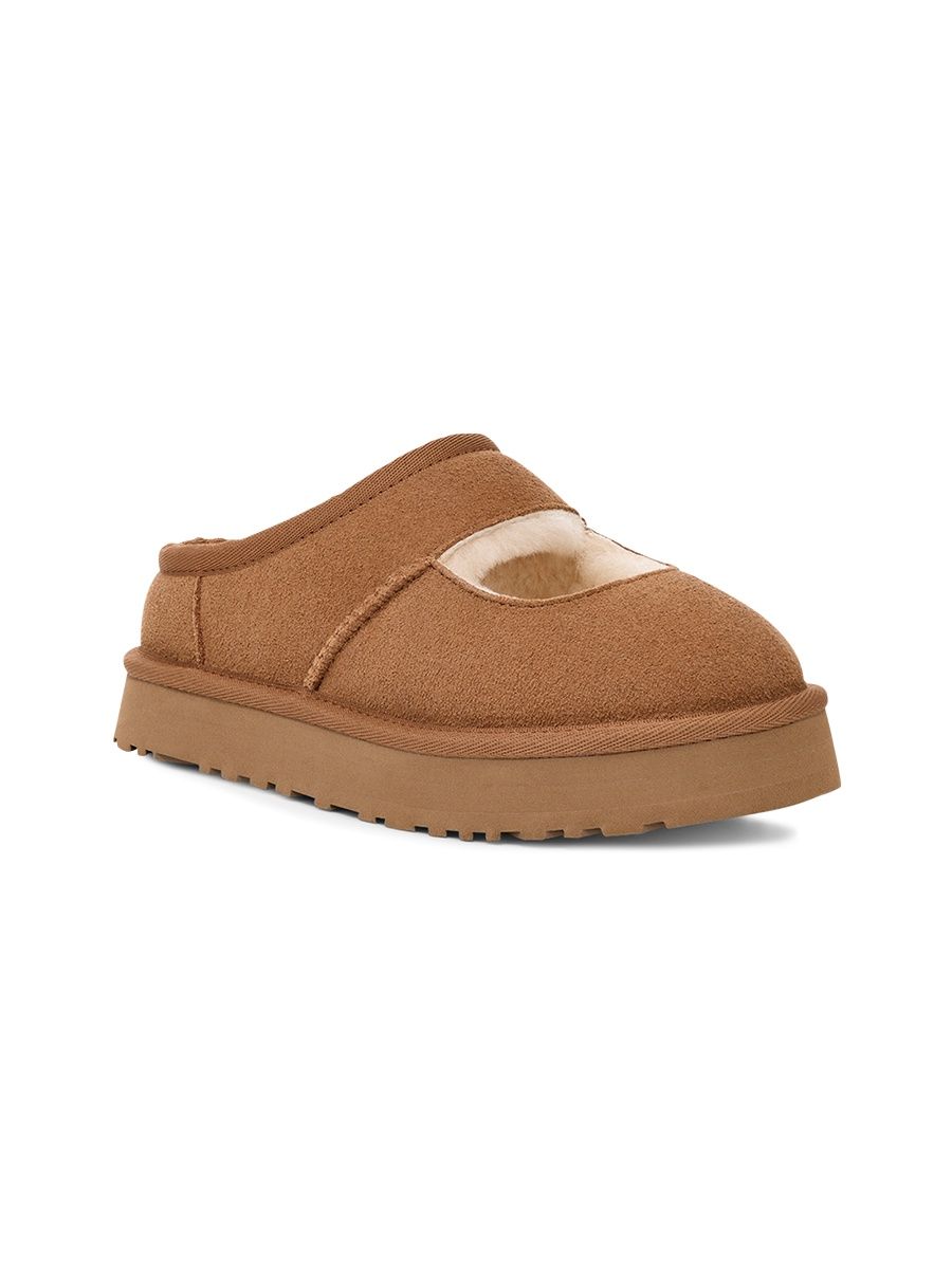 UGG Girl's Girl's Bea Suede Mary Jane Mules - Brown - Size 6 (Child)