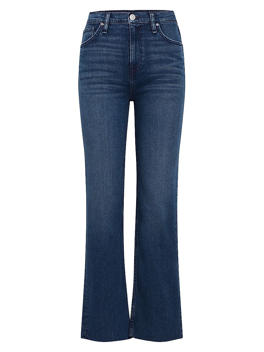 Women's Remi High-Rise Straight-Leg Jeans - Deep Dive - Size 31