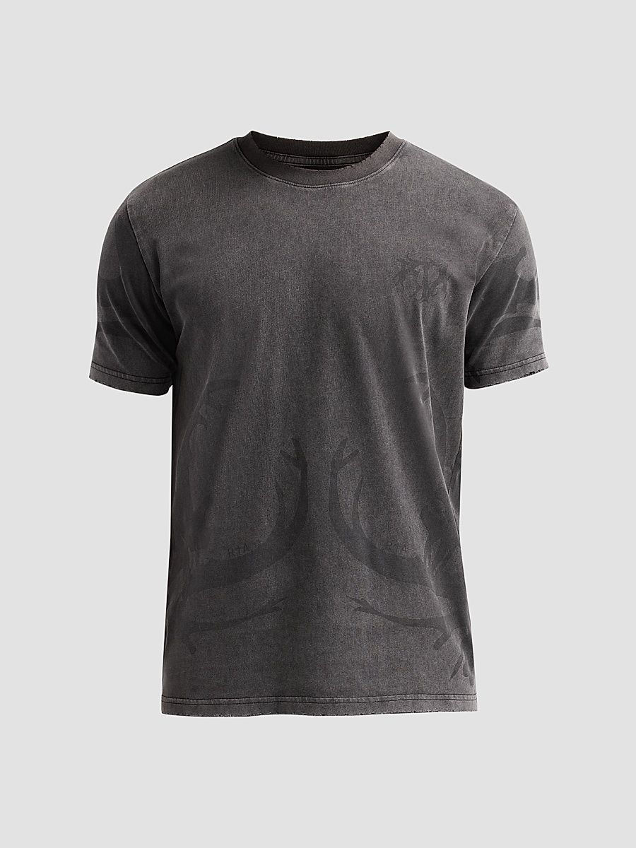 Men's CHAPARRAL Liam Cotton Graphic T-Shirt - Black Beetle - Size XXL