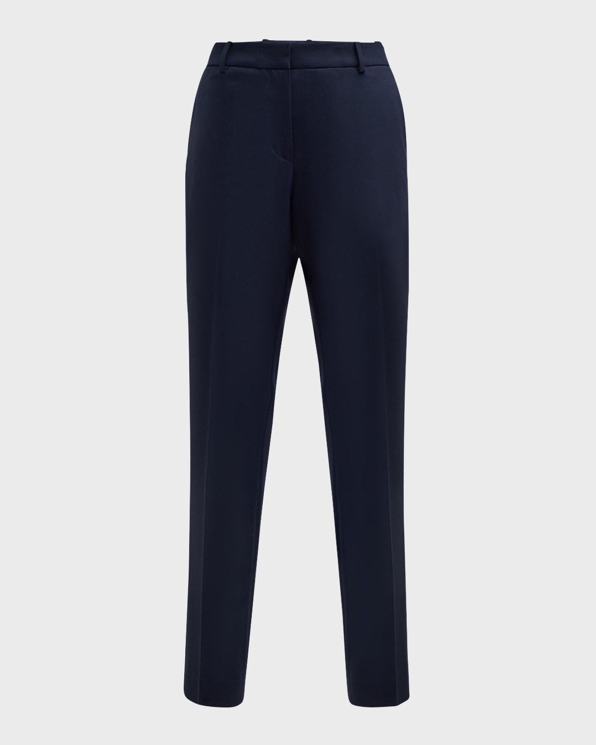 Clinton Cropped Stretch Wool Pants