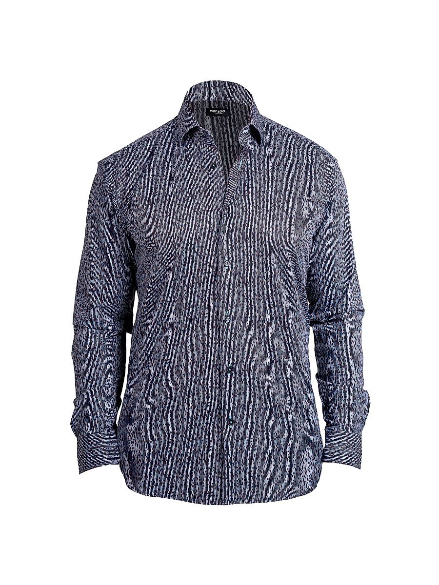 Men's Fibonacci Stretch Ascension Shirt - Black - Size XXXXL