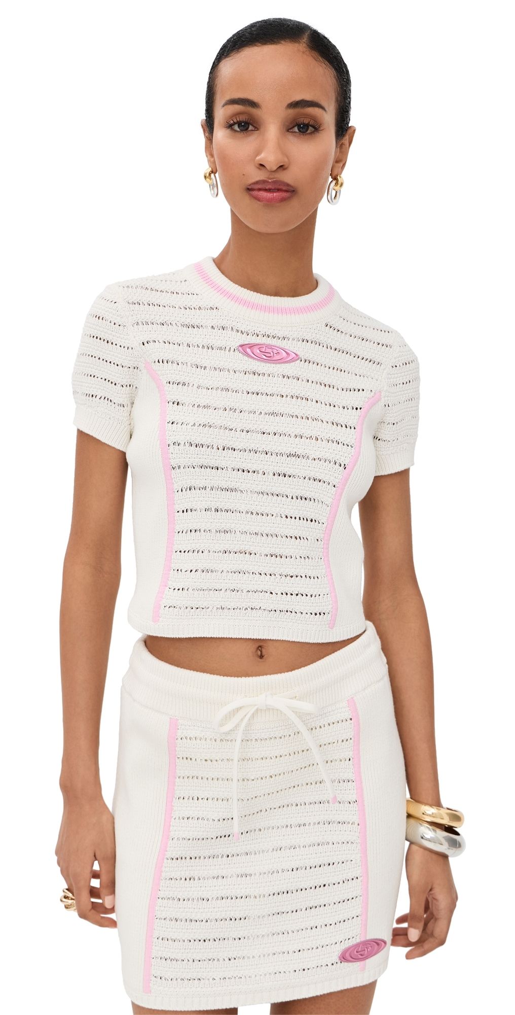 Casablanca Bourgeoise Girl Top Cream S