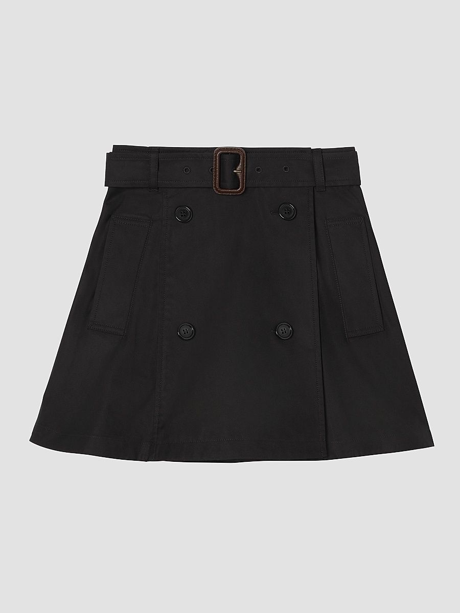 Little Girl's & Girl's Katey Cotton Skirt - Black - Size 8