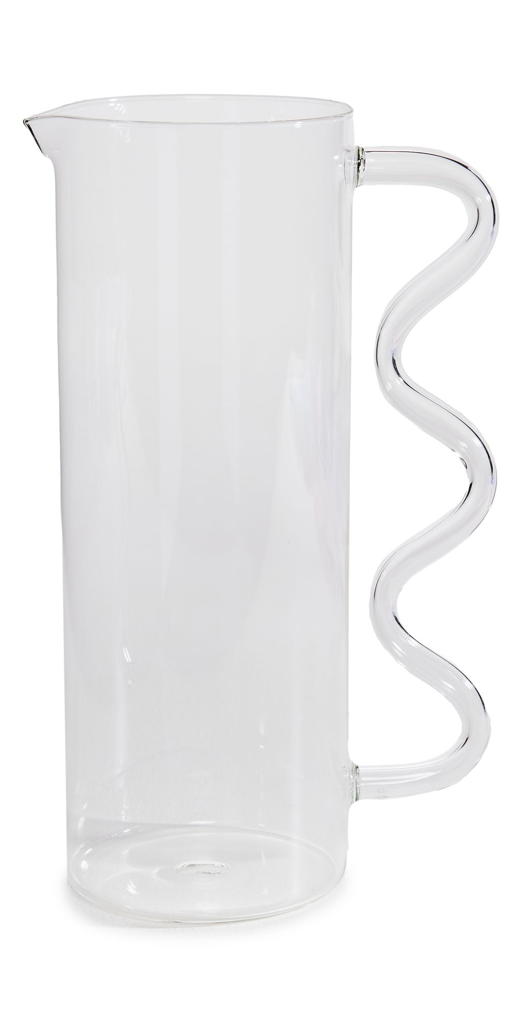 Sophie Lou Jacobsen Wave Pitcher Clear/Clear One Size