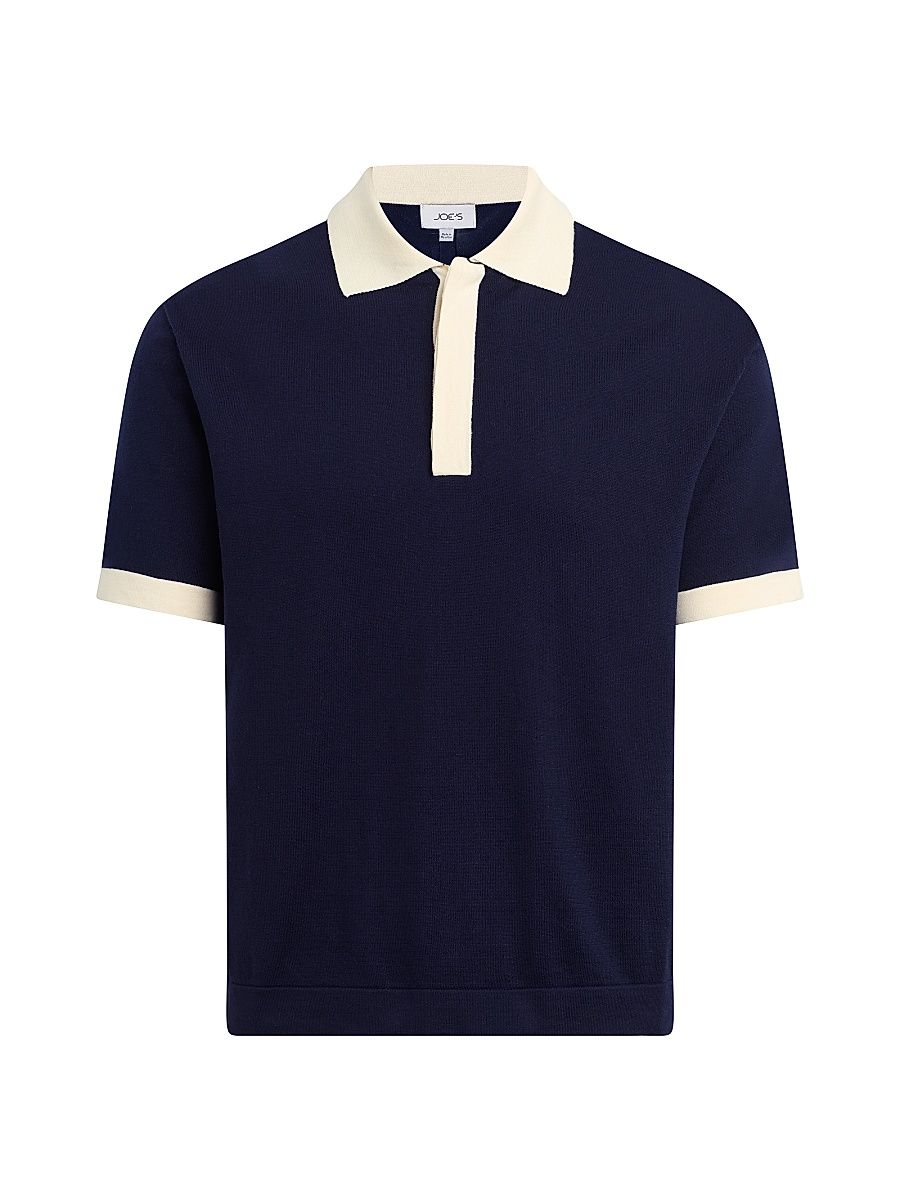 Men's Club Cotton Polo Shirt - Baritone Blue - Size XXL