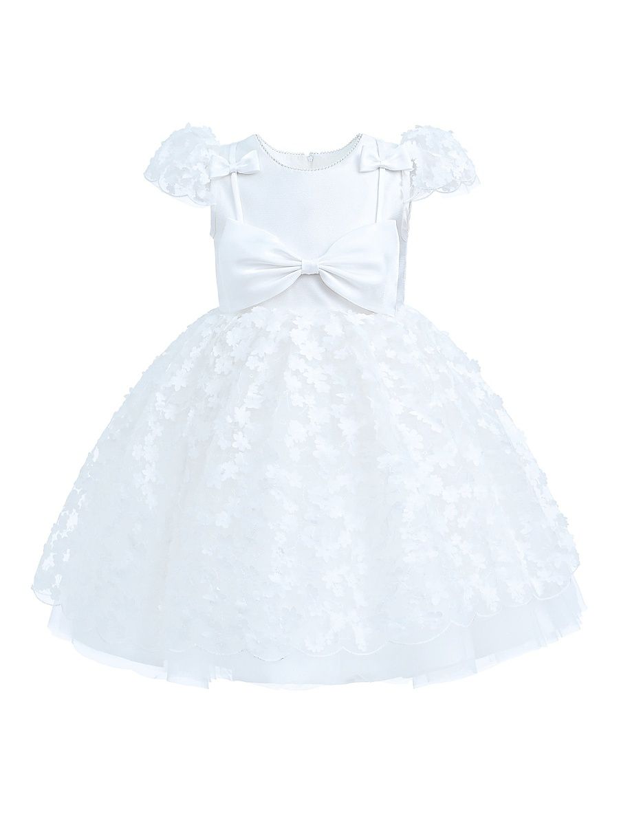 Little Girl's & Girl's Upton Dress - White - Size 7