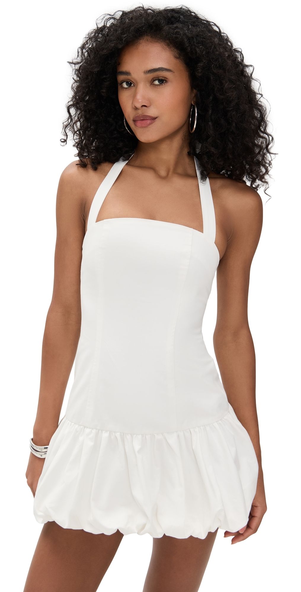 Lioness Sofia Mini Dress Porcelain XXL