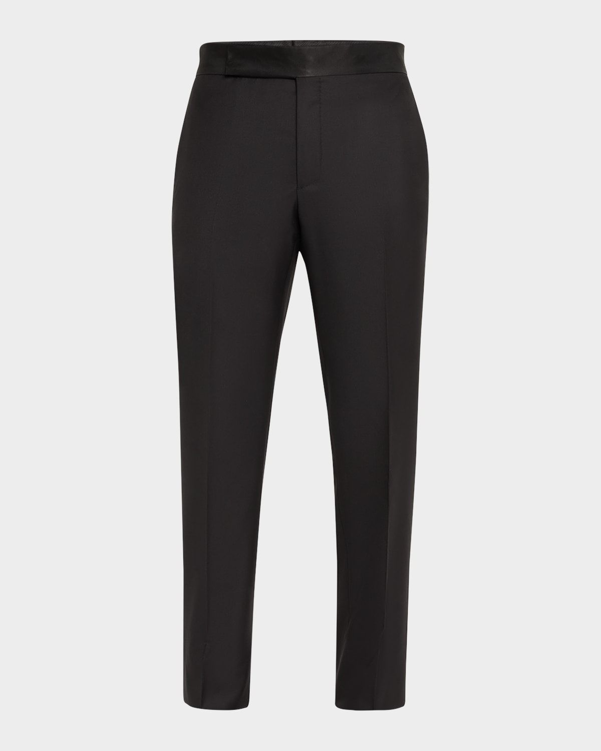 Men & apos;s Solid Formal Tuxedo Pants