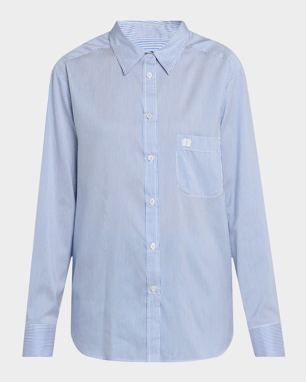 Catalina Striped Button-Down Shirt