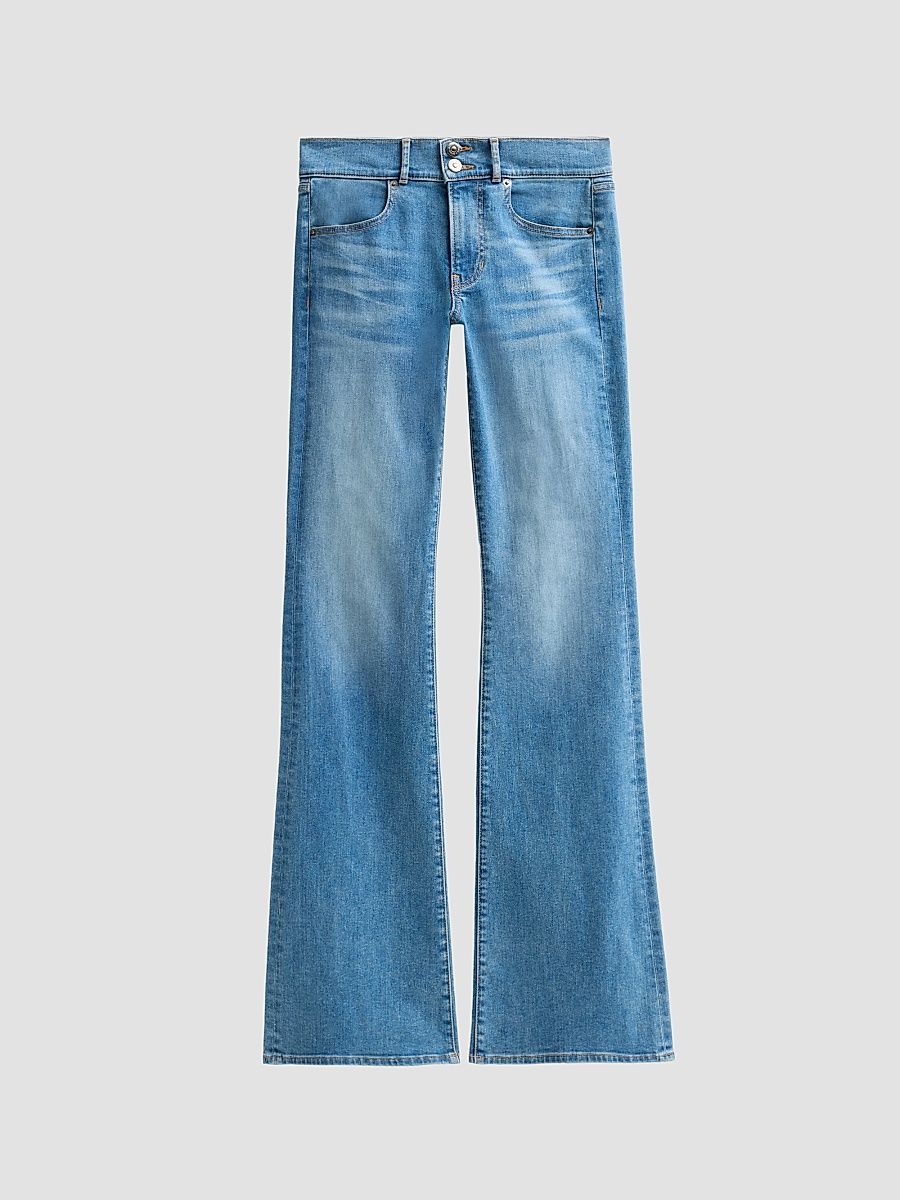 Women's Beverly Mid-Rise Skinny Flare Jeans - Bandit Dust - Size 29