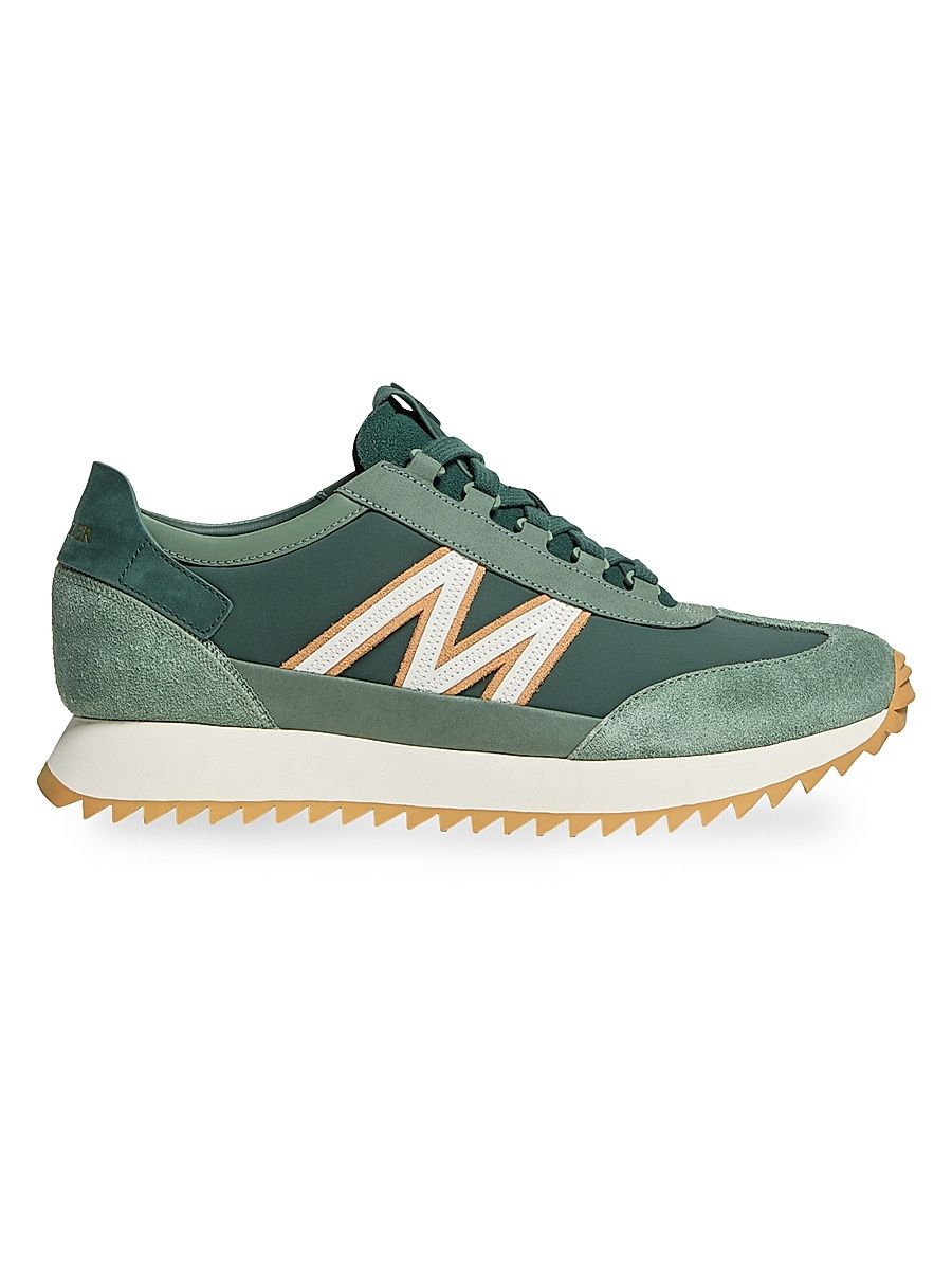 Men's Pacey2 Sneakers in Suede & Nubuck - Green - Size 11