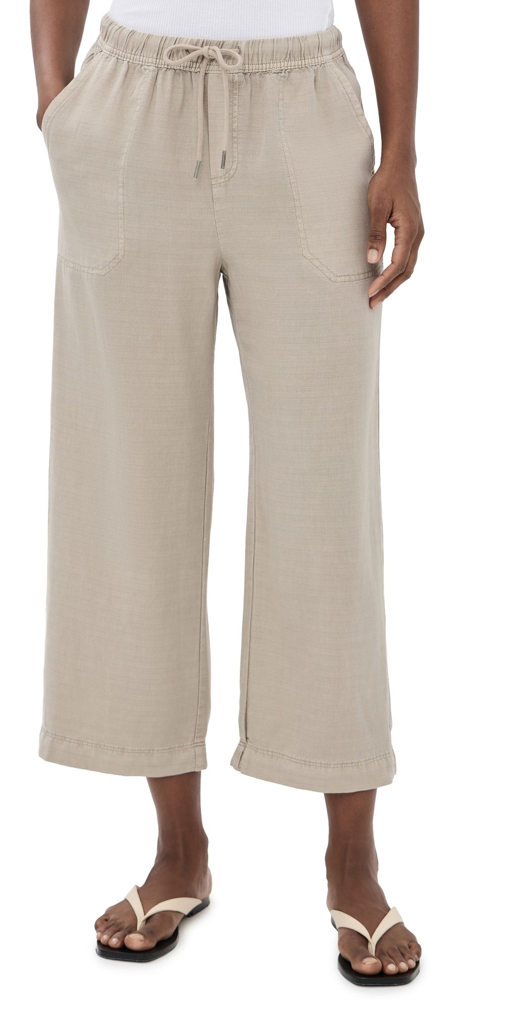 Splendid Angie Crop Trousers Fawn XL