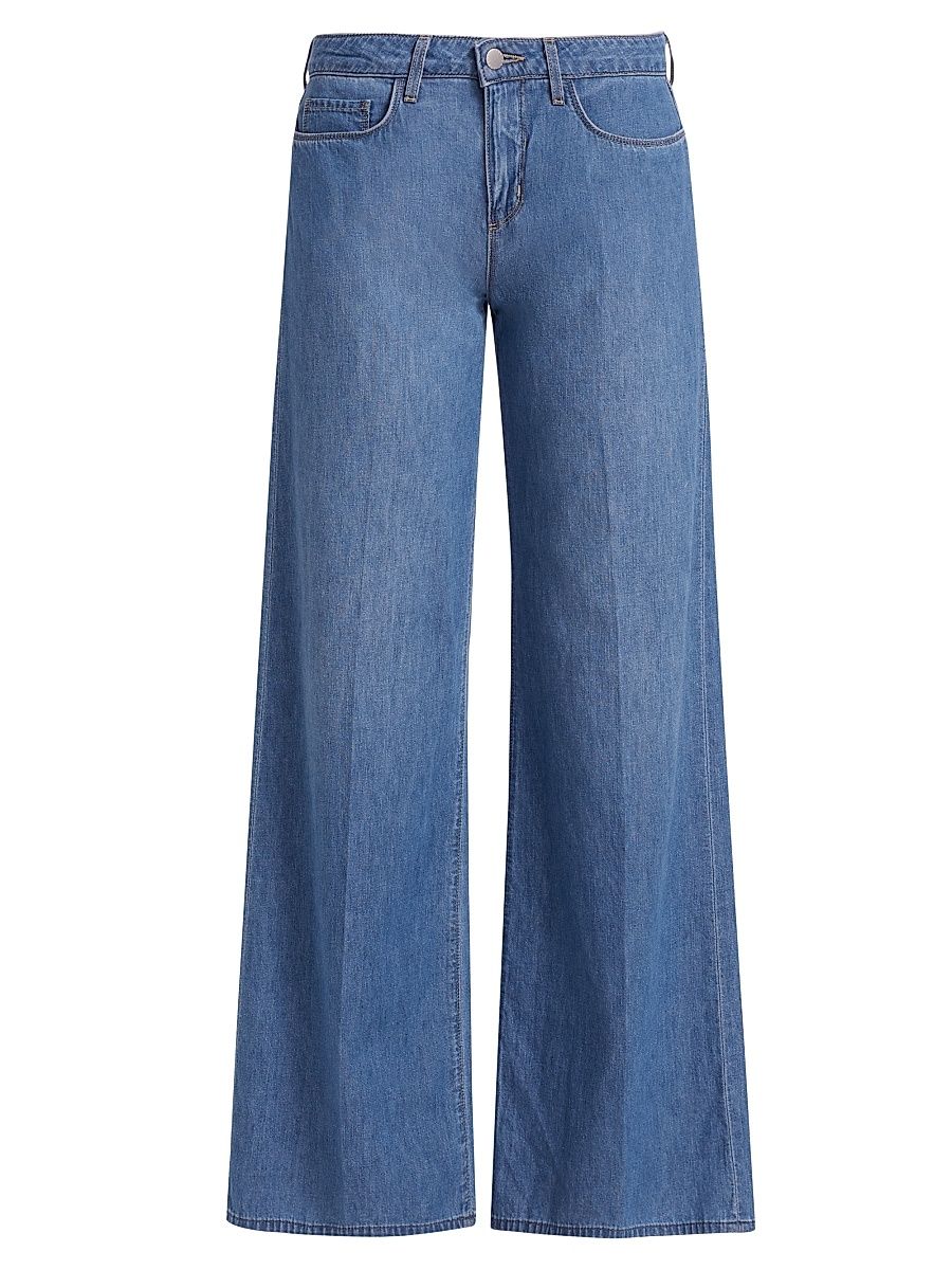 Women's Alicent High-Rise Wide-Leg Jeans - Stokes - Size 30